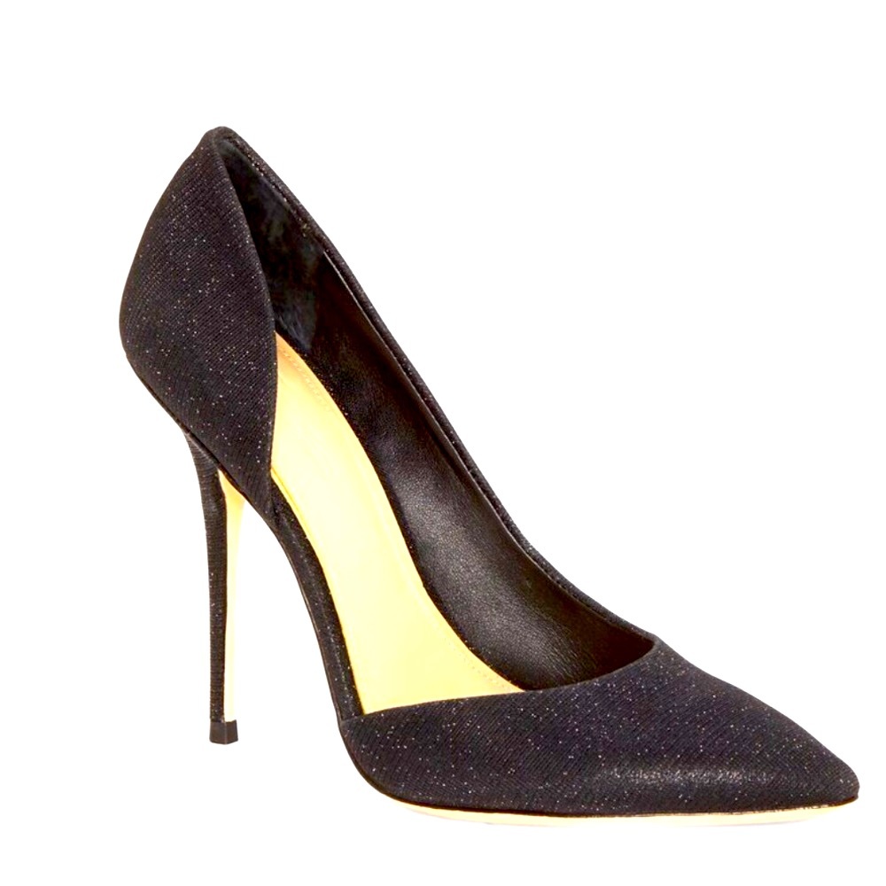 Imagine Vince Camuto Orre Black Metallic Shimmer Pump. Size 7.5. NWT